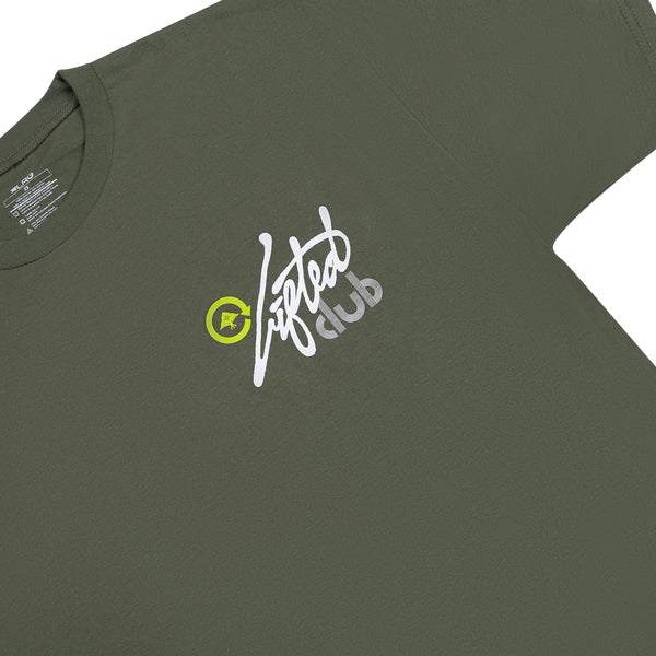 LIFTED CLUB TEE - MILITARY GREEN