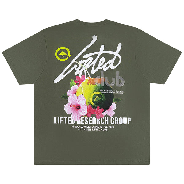 LIFTED CLUB TEE - MILITARY GREEN