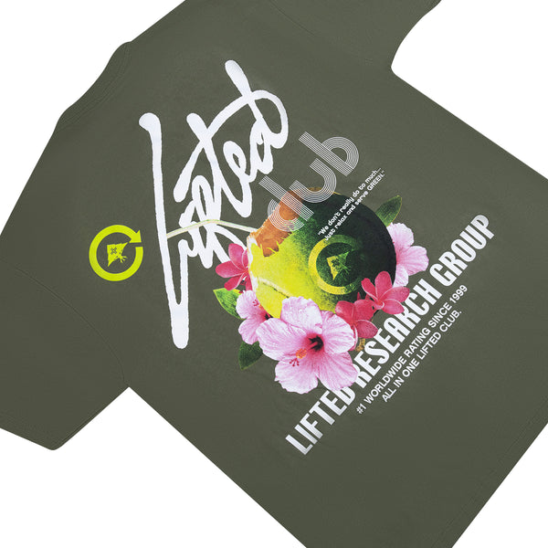 LIFTED CLUB TEE - MILITARY GREEN