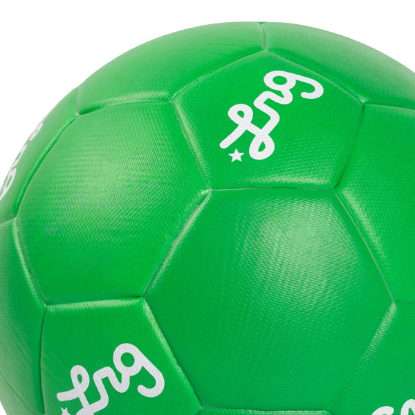 LRG SCRIPT SOCCER BALL - KELLY GREEN