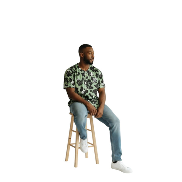 EQUAL PANDA CAMO MESH JERSEY - SAGE