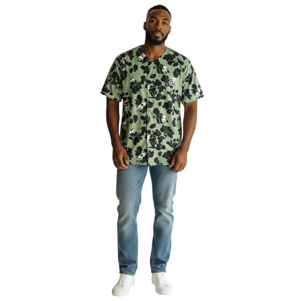 EQUAL PANDA CAMO MESH JERSEY - SAGE