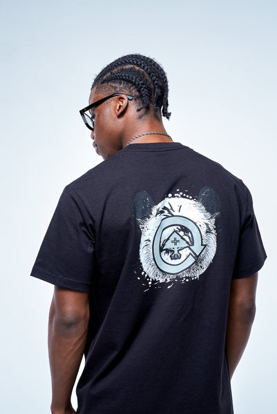 PANDA LOGIC TEE - BLACK