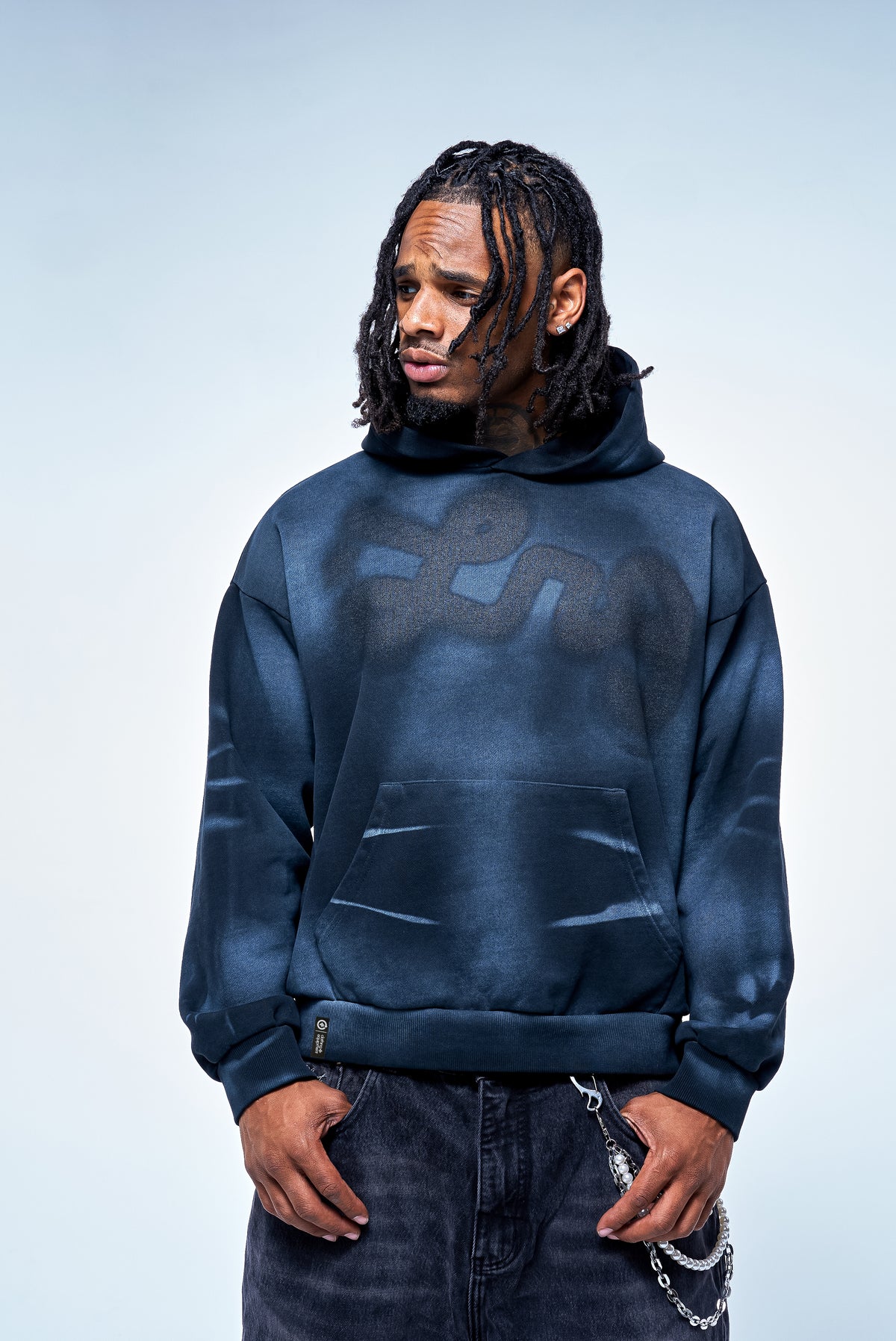 FADED GRAPHIC HOODIE
