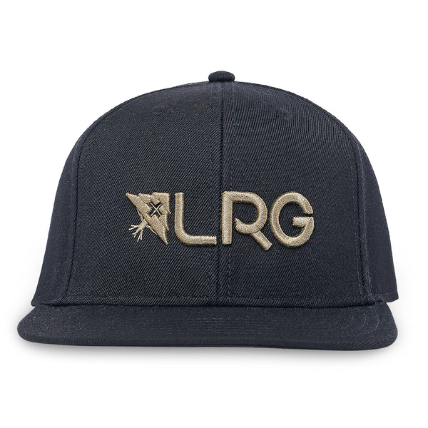 LRG EFFECTIVE SNAP BACK HAT - BLACK