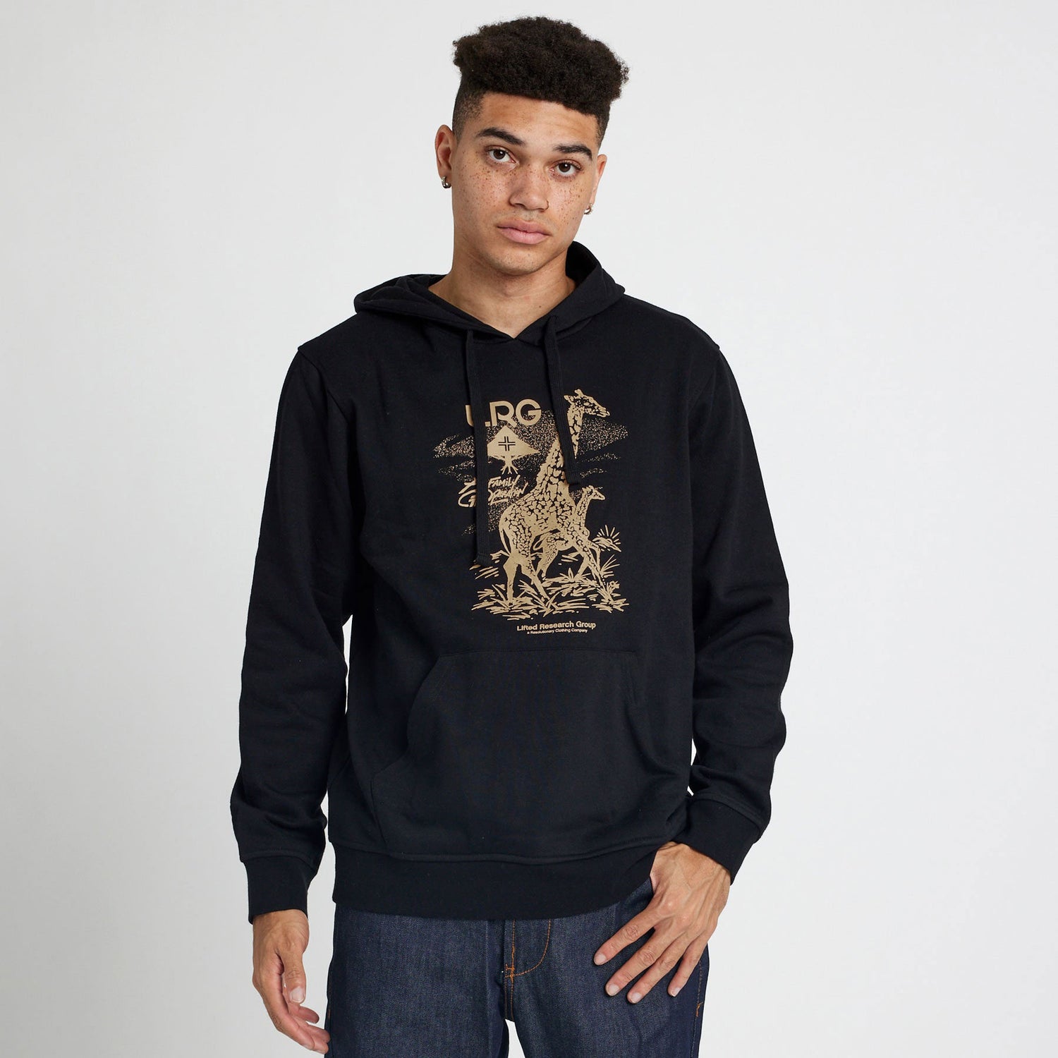 4700 FAMILY TREE HOODIE - BLACK