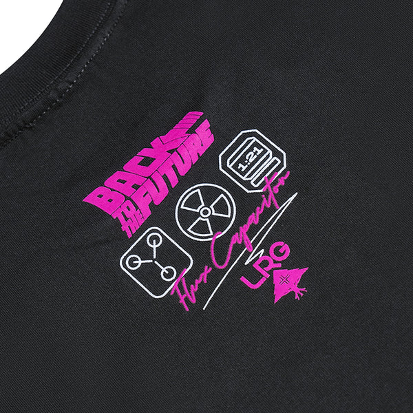 FLUX CAPACITOR TEE - BLACK