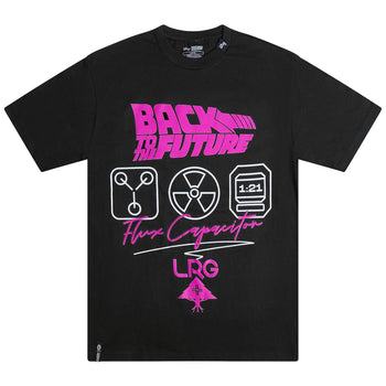FLUX CAPACITOR TEE - BLACK
