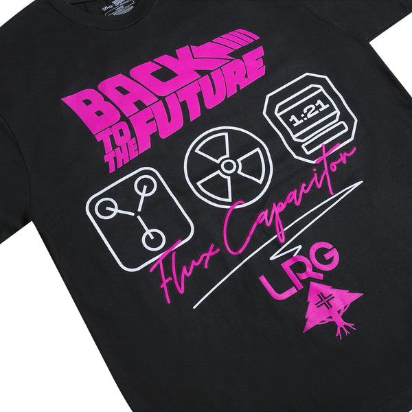 FLUX CAPACITOR TEE - BLACK