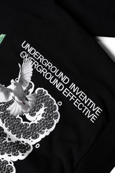 FLY HIGH HOODY - BLACK