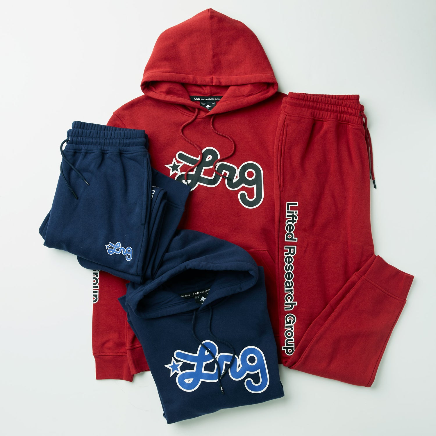 FRESHEST SCRIPT JOGGER SWEATPANTS - SPICED RED