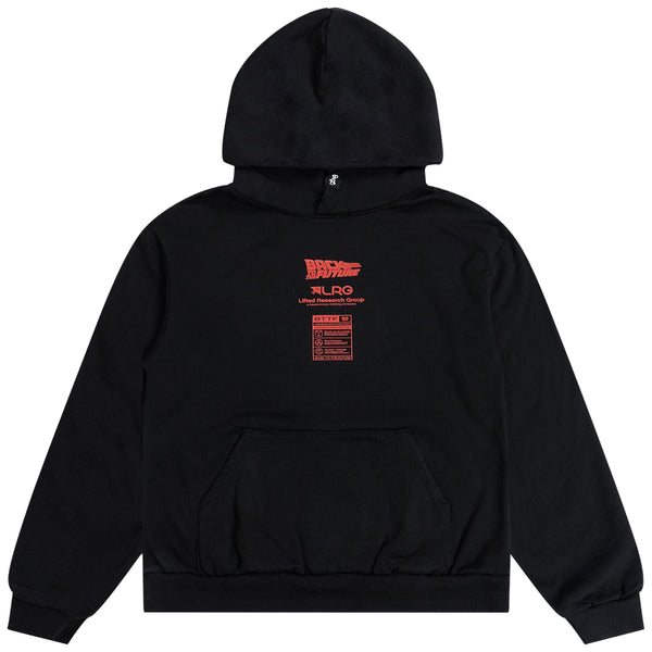 HANDLE WITH CAUTION HOODIE - BLACK