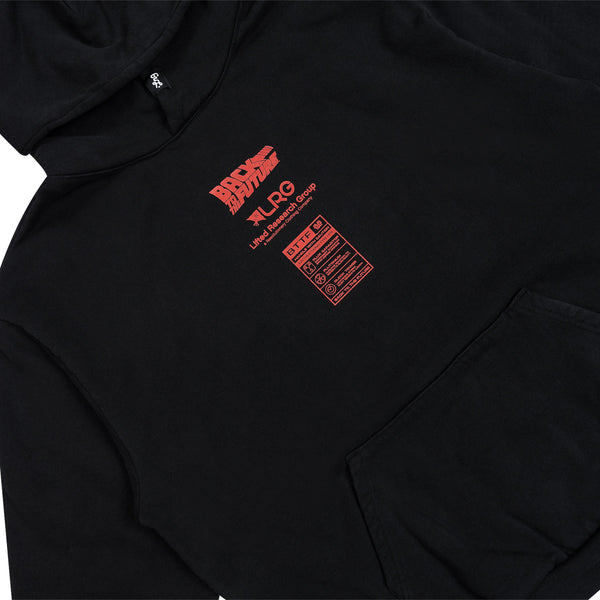 HANDLE WITH CAUTION HOODIE - BLACK