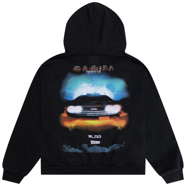 HANDLE WITH CAUTION HOODIE - BLACK