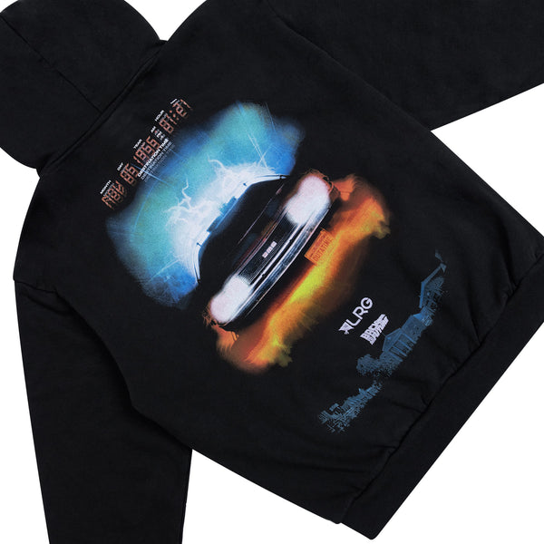 HANDLE WITH CAUTION HOODIE - BLACK