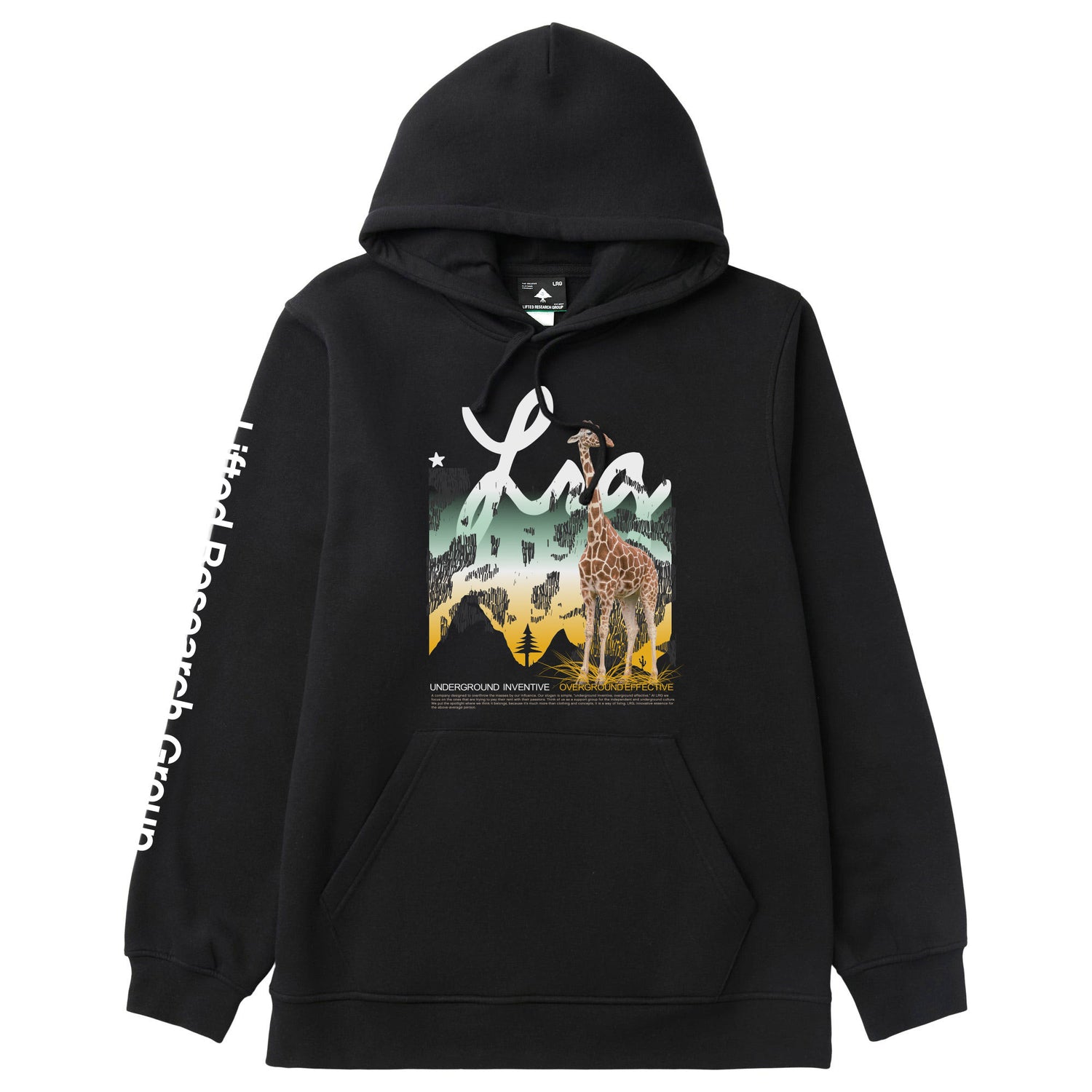 4700 HORIZONS INVENTIVE HOODIE - BLACK