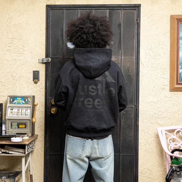 HUSTLE TREES LOGO ZIP HOODIE