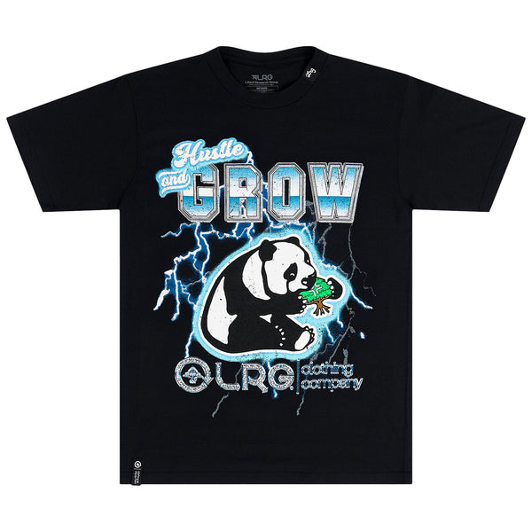 HUSTLE AND GROW - BLACK