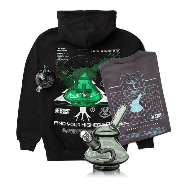 GRAV X LRG BUBBLER - MULTI