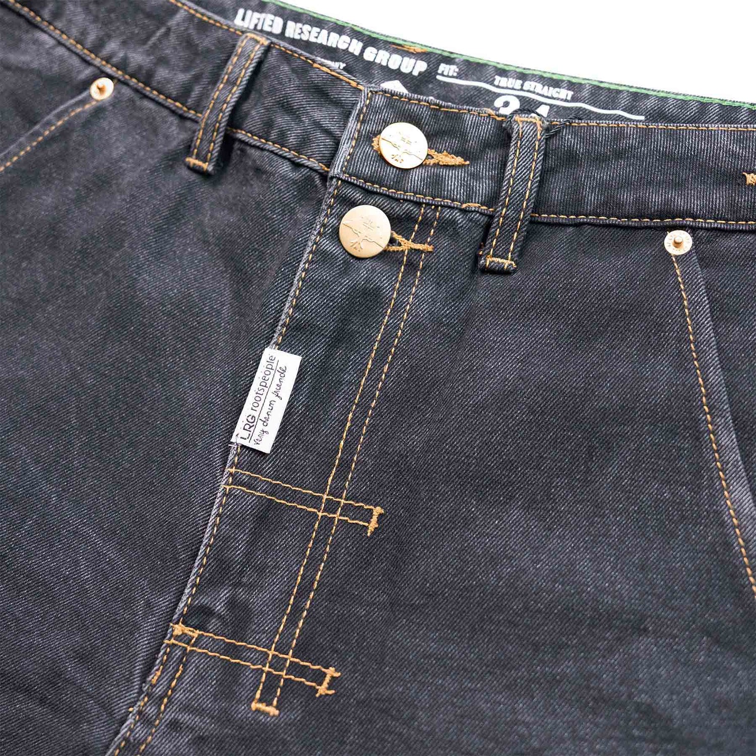 L LOGIC DENIM SHORT - BLACK WASH