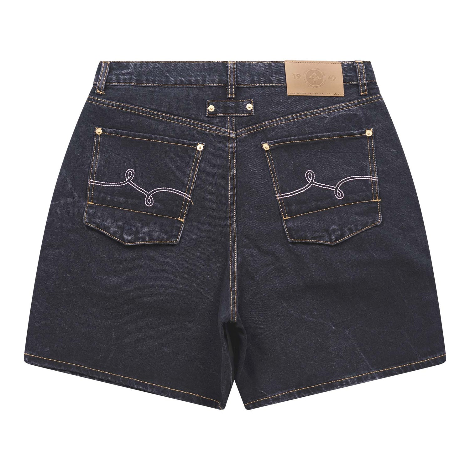 L LOGIC DENIM SHORT - BLACK WASH