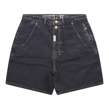 L LOGIC DENIM SHORT - BLACK WASH