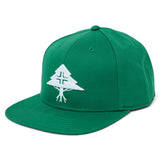 LEGACY TREE SNAPBACK HAT - GREEN