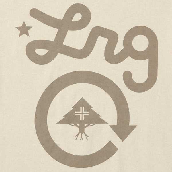 CYCLE LOGO TEE - SAND