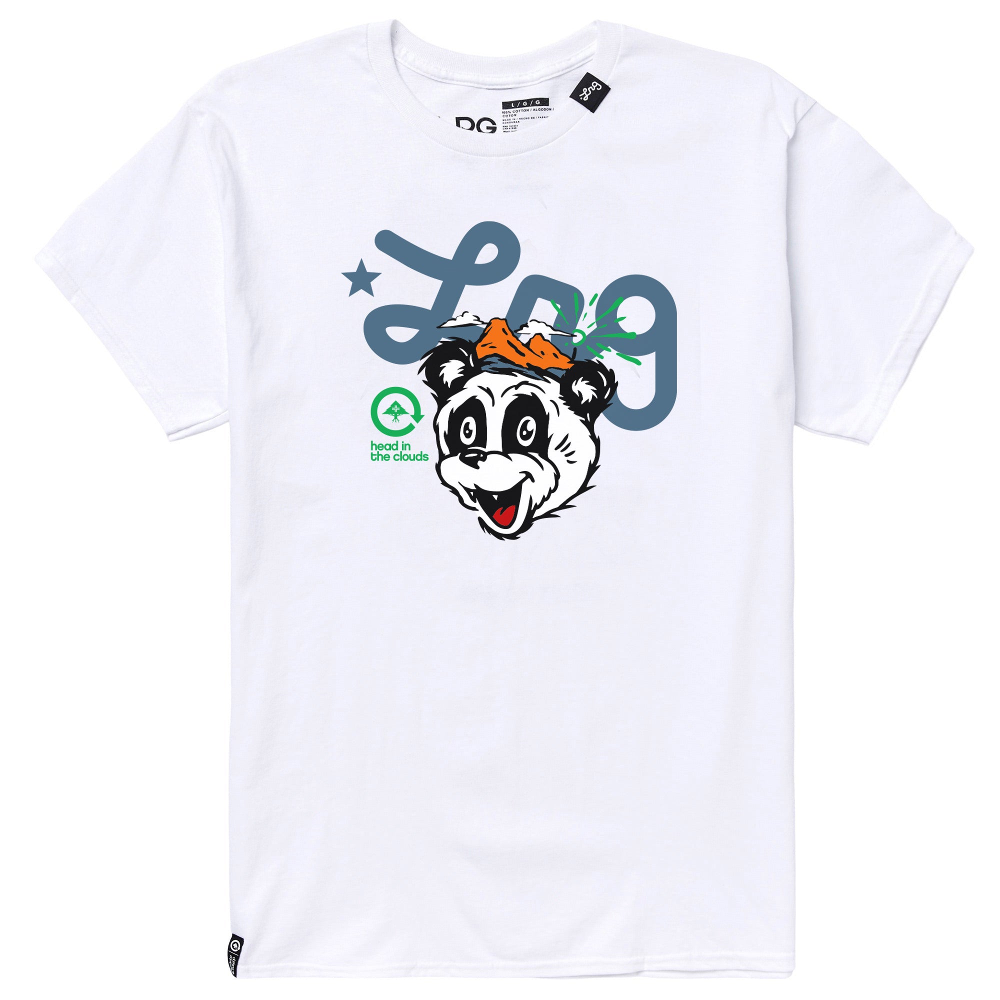 PANDA CLOUDS TEE - WHITE | LRG Clothing