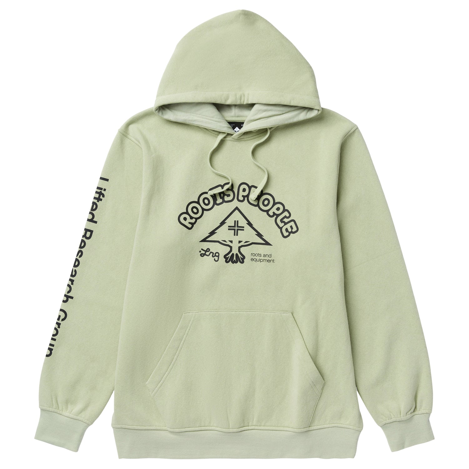 THE ROOTS EQUIPMENT PULLOVER HOODIE - DESERT SAGE