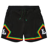 LIFTED PEOPLE MESH SHORTS - BLACK