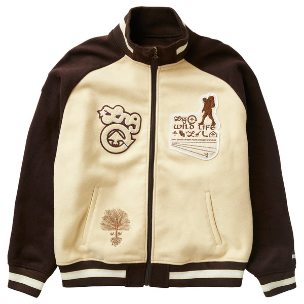 ELEPHANT BAY WOOL JACKET - DARK BROWN