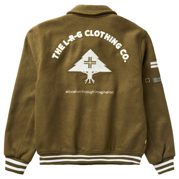 TEAM PLAYER WOOL JACKET - OLIVE