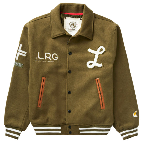TEAM PLAYER WOOL JACKET - OLIVE