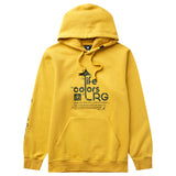 LIFE COLORS PULLOVER HOODIE - LEMON CURRY