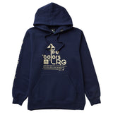 LIFE COLORS PULLOVER HOODIE - NAVY