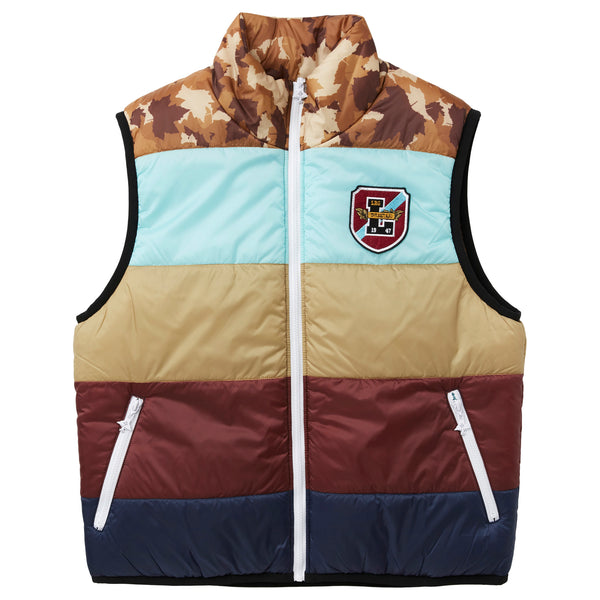 LRG COLLEGE PREP REVERSIBLE VEST - BROWN | LRG Clothing