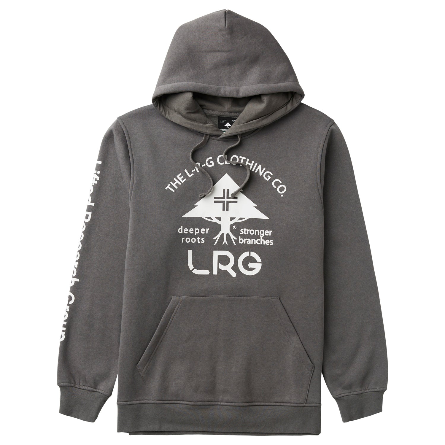 EXTRA ORIGINAL ROOTS PULLOVER HOODIE - CHARCOAL