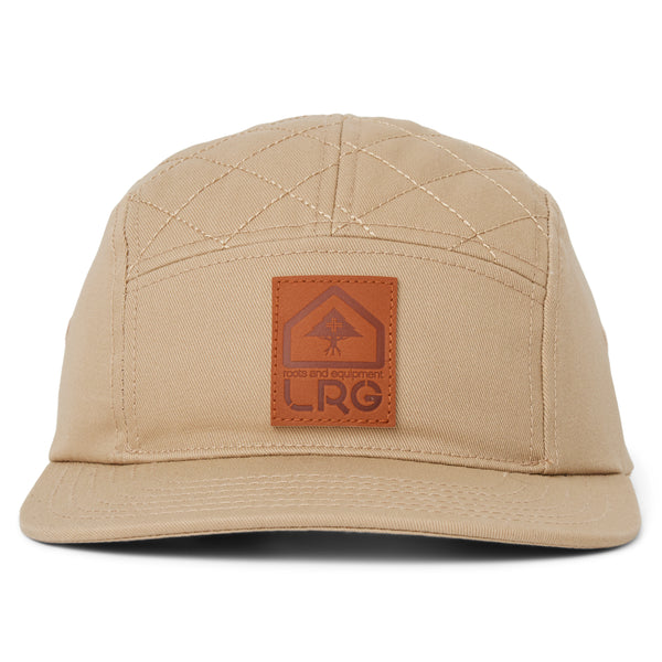 UNIVERSITY 5 PANEL ADJUSTABLE HAT - TAN