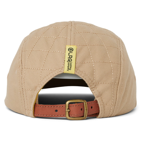 UNIVERSITY 5 PANEL ADJUSTABLE HAT - TAN