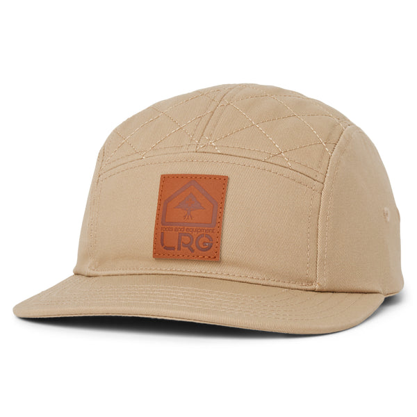 UNIVERSITY 5 PANEL ADJUSTABLE HAT - TAN