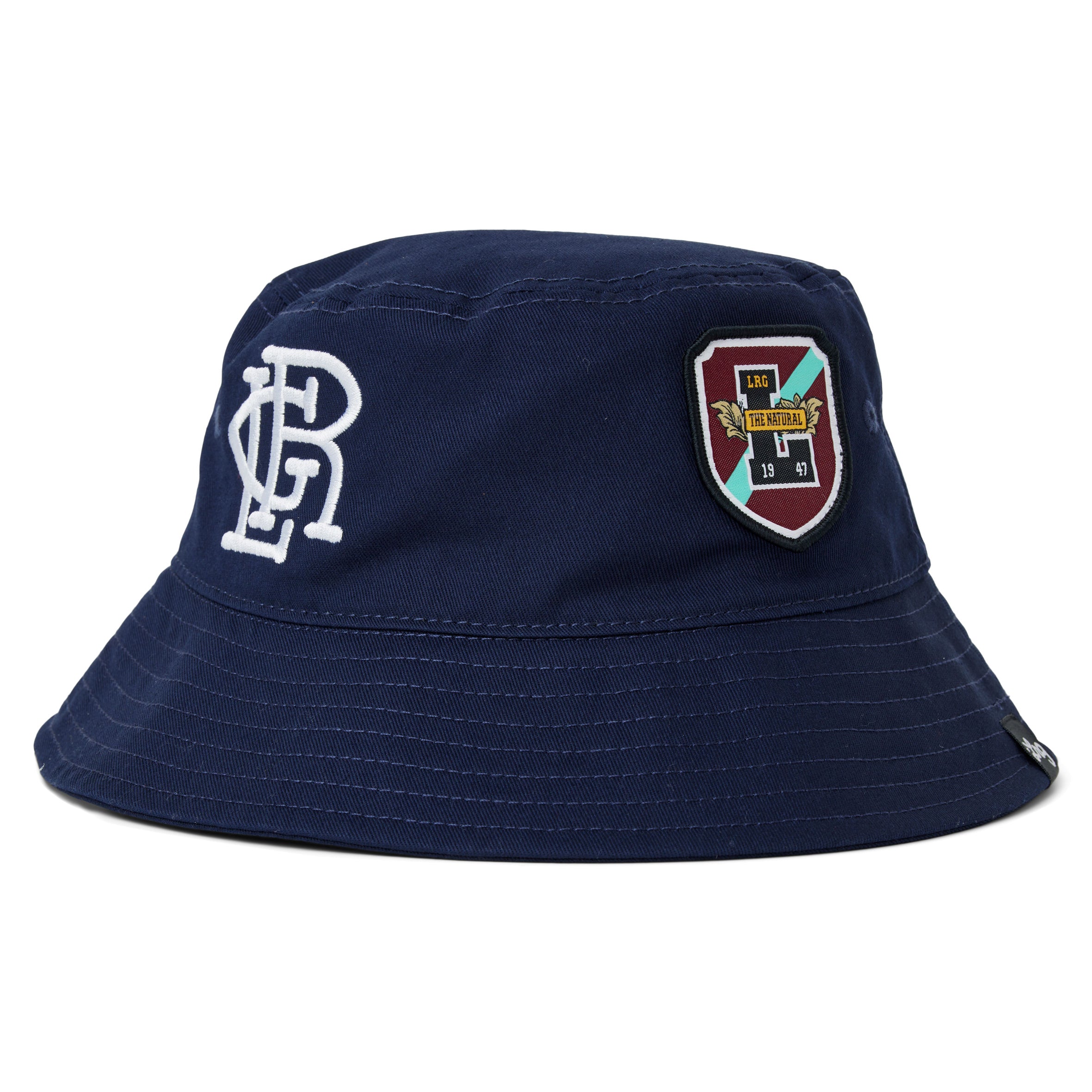 LRG PATCHED UP BUCKET HAT - NAVY | LRG Clothing