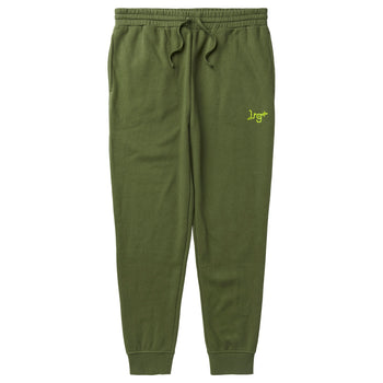 DEEP IN THE FEEDING JOGGER SWEATPANTS - LEAF CLOVER