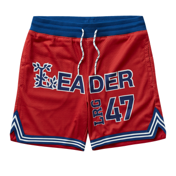 RESOLUTIONARY LIFTED MESH SHORTS - RED