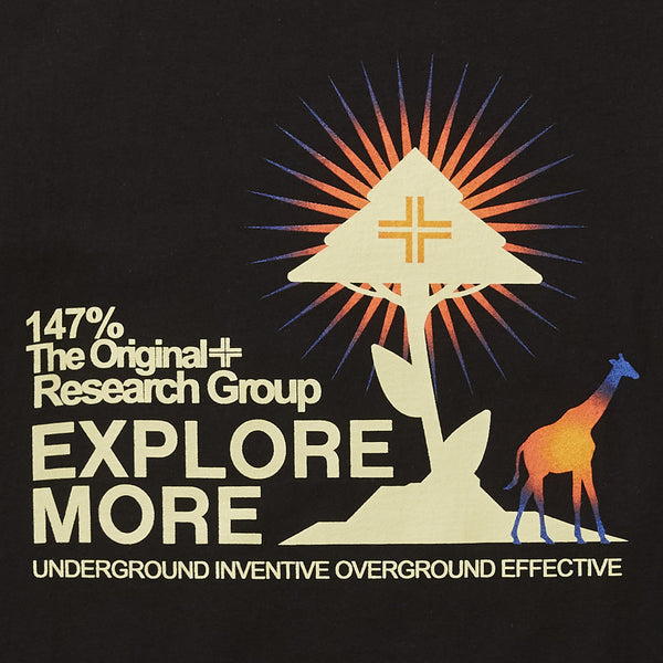 EXPLORE GROWTH TEE - BLACK