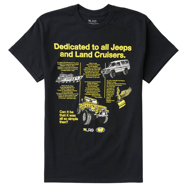 WU TANG X LRG ALL SO SIMPLE TEE - BLACK
