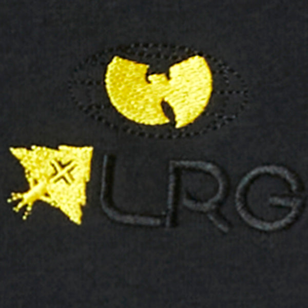 WU TANG X LRG WU IS FOR KIDS TRACK JACKET - BLACK