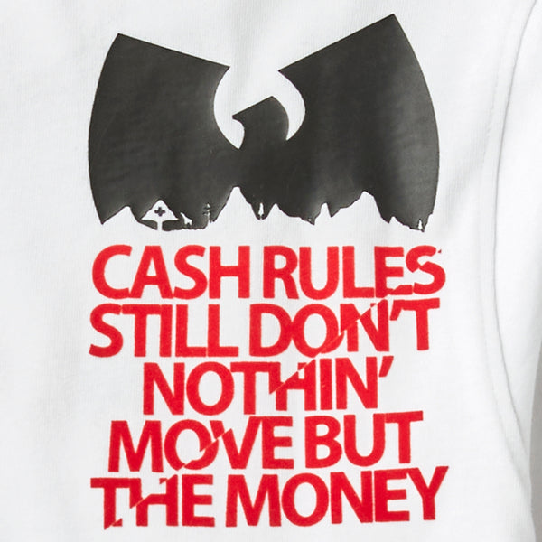 WU TANG X LRG SPIRIT OF WU LONG SLEEVE KNIT TEE - WHITE