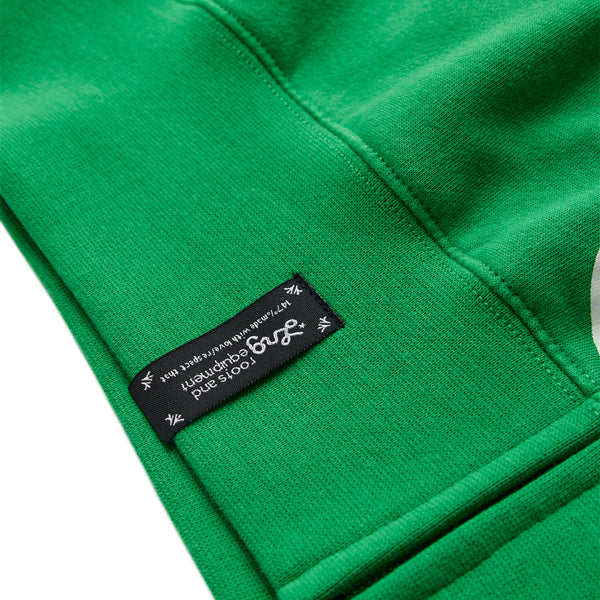 CARROTS X LRG DEAD SERIOUS ZIP HOODIE - KELLY GREEN