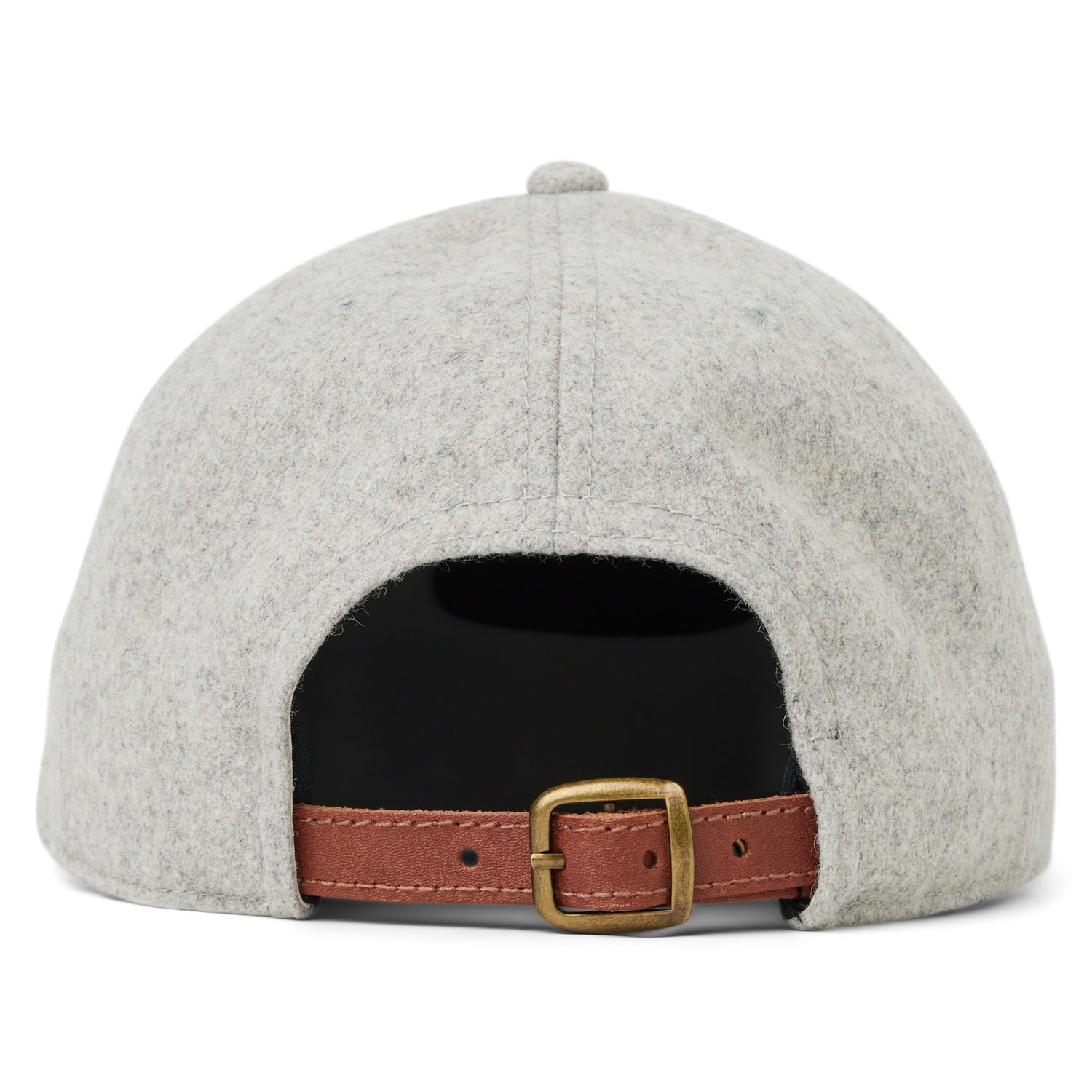 THE LEAGUE WOOL ADJUSTABLE HAT - GREY HEATHER